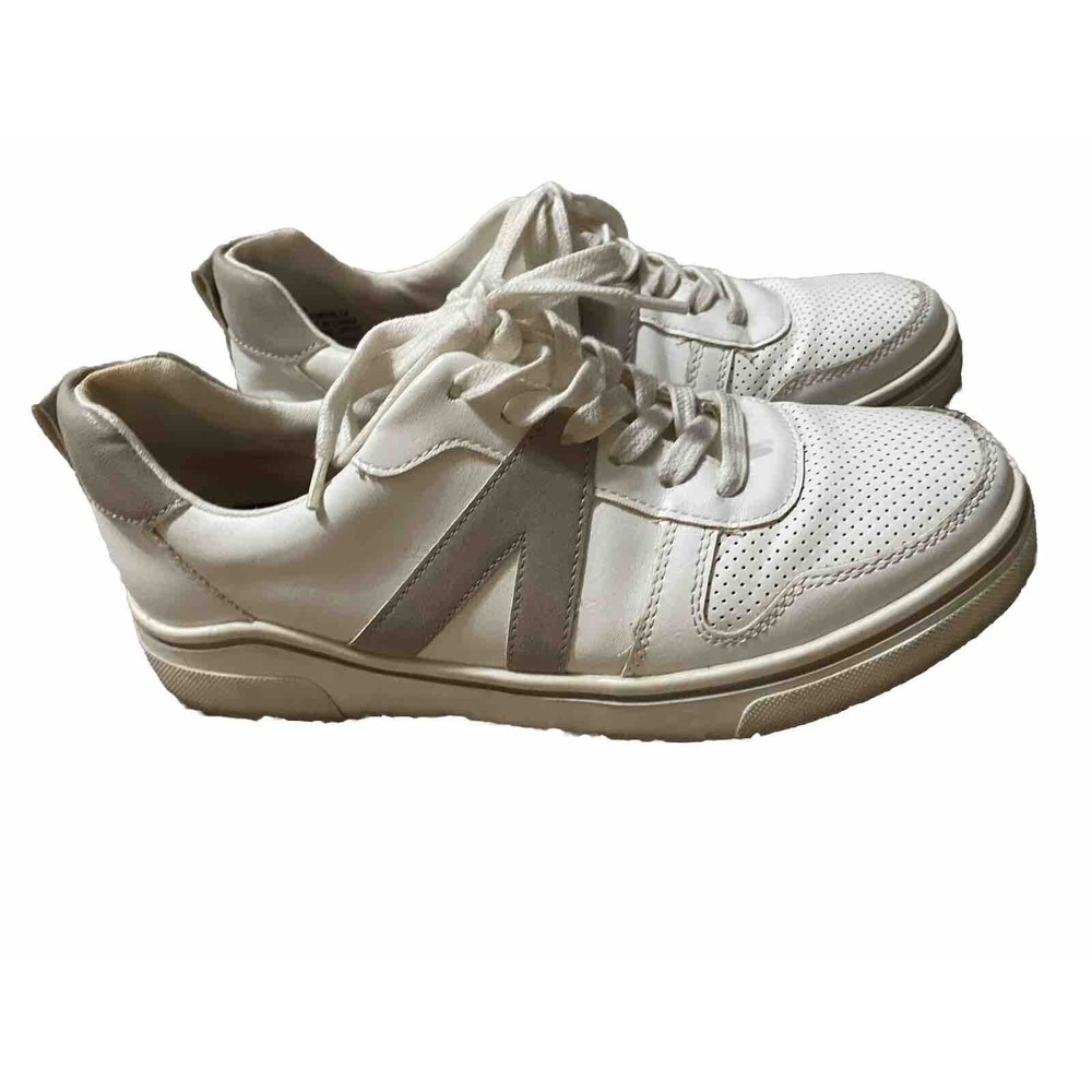 MIA Alta Malta Lace Up White Leather Women's Size 8 Shoes